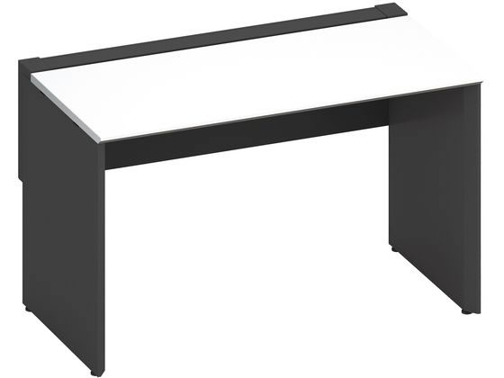 ●外寸法／幅１２００×奥行７２５×高さ７２０ｍｍ●下肢空間寸法／幅１１２０×高さ６９５ｍｍ●天板厚さ／２５ｍｍ●配線カバー開口寸法／８５ｍｍ●材質／天板：（表面材）メラミン化粧版（芯材）スチール、ハニ