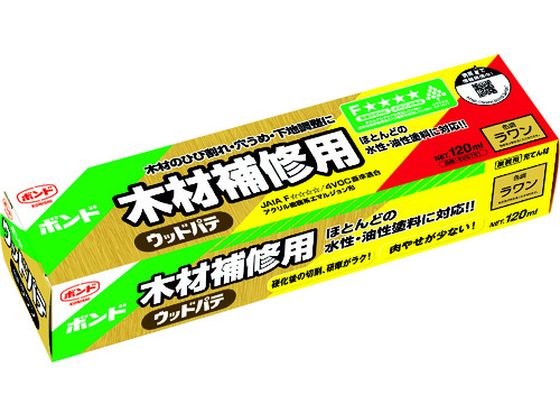 ●型番：BWP-200●色：ラワン ●容量（ml）：120●乾燥固化時間：24時間●主成分：アクリル樹脂系●ヘラ●水分の蒸発乾燥により固化する乾燥固化型のため、固着時間は被着材の透湿性や表面積、一回の