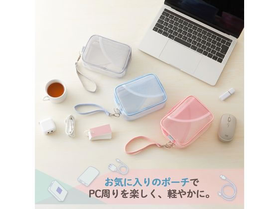 プラス Pasty ガジェットポーチ ピンク 98552 FL-220CA 通販