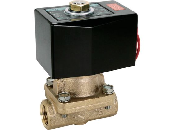 ●型番：APK11-15A-C4A-AC200V●有効断面積（［［MM2］］）：100 ●接続口径：Rc1／2 ●電源（V）：AC200●流体温度：5〜180℃ ●使用流体：蒸気 ●オープンフレーム形
