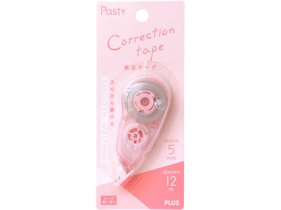 プラス Pasty 修正テープ 使い切り ピンク 52287 WH-1805-P 通販