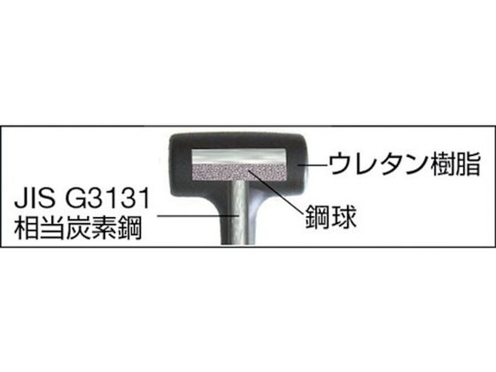 TRUSCO ショックレスハンマー #3 ATUS-30 通販【フォレストウェイ】