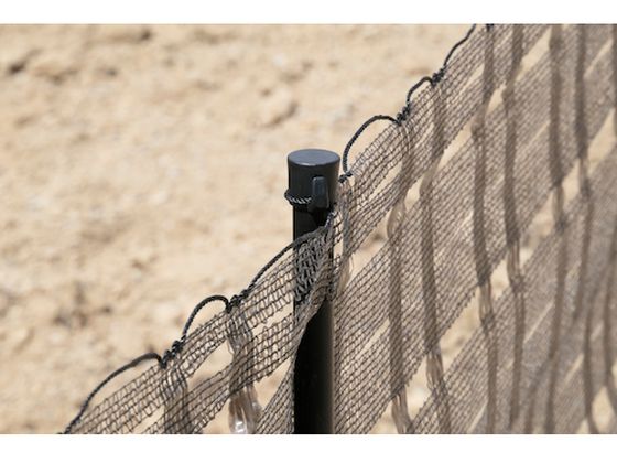 【特価セール】TRUSCO(トラスコ) 美観間仕切りネットフェンス ロール ブラ TRUSCO 美観間仕切りネットフェンス ロール ブラウン 80cm×50m 通販