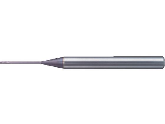 三菱K 2枚刃エムスター 超硬ロングネックスクエアエンドミル0.8mm