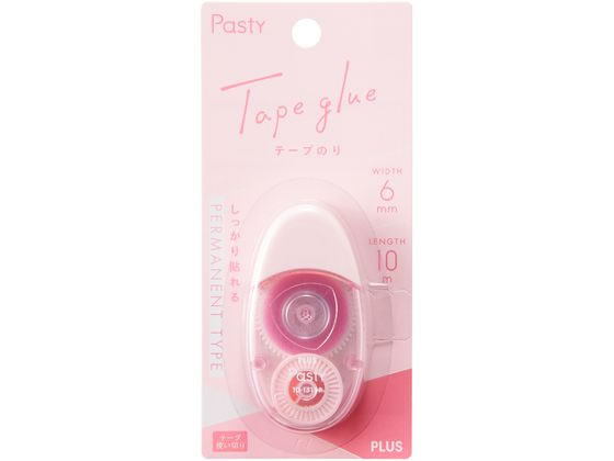 プラス Pasty テープのり 使切り ピンク 54454 TG-1511-P 通販