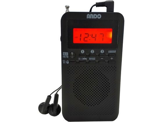●本体サイズ（ｍｍ）：Ｗ６８×Ｄ２１×Ｈ１２４●本体重量：８５ｇ●ＡＭ５２２〜１７１０ｋＨｚ／ＦＭ７６〜１０８ＭＨｚモノラルラジオ●デジタル選局方式●自動選局（オートサーチ）●ワンタッチ選局メモリー（