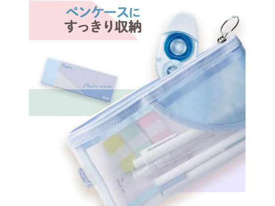 プラス Pasty テープのり 使切り ブルー 5445 TG-1511-P 通販