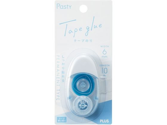プラス Pasty テープのり 使切り ブルー 5445 TG-1511-P 通販