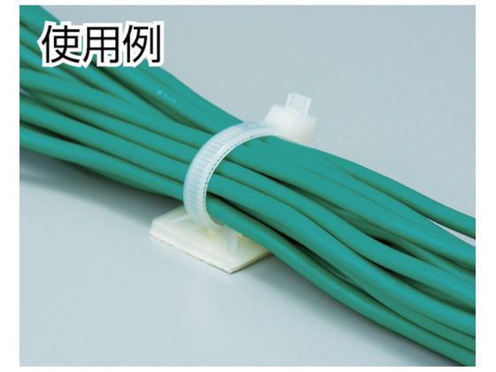 TRUSCO 結束バンド固定具 粘着シート付 幅10.2 100個入 THC-3838 通販