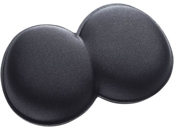 ●カラー：ブラック●サイズ：約Ｗ１５５×Ｄ１００×Ｈ３０ｍｍ●重量：約４５ｇ●材質：表面／ポリエステル、裏面／ゴムスポンジ、内部／低反発ウレタン