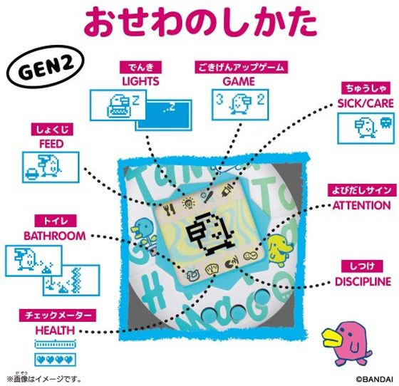 タマゴッチ本体 バンダイ たまごっち Original Tamagotchi Tama Sewing 通販