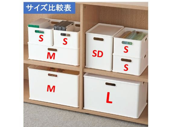 たのめーる】サンカ squ+ ナチュラ インボックス L ホワイト NIB