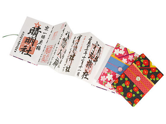 静岡木工 御朱印帳 はんなり着物 さくら 蛇腹式 Forestway 通販フォレストウェイ
