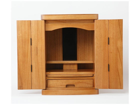 静岡木工 ミニ仏壇 安心満足 12点セット(ナチュラル色) 通販