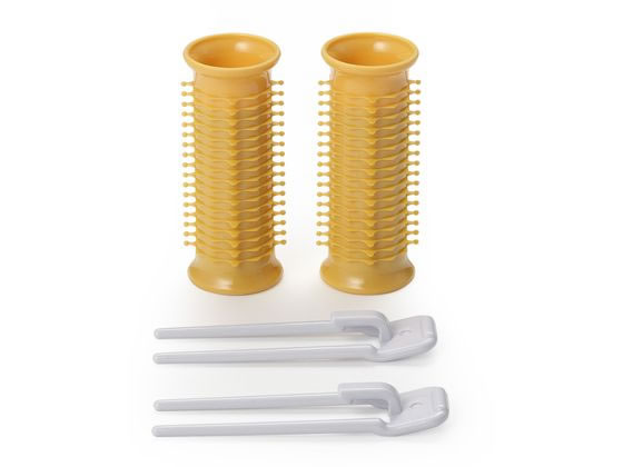 ●サイズ：２６（Ｗ）×２６（Ｄ）×６７（Ｈ）ｍｍ●質量：約１６ｇ●カーラーサイズ（φ）：Ｍ２１ｍｍ●適温表示マーク：○●カーラー本数：カーラー２本（Ｍ×２）●付属品：止めピン２本