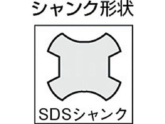 エビ ダイヤモンドコアドリル 75mm SDSシャンク KD75S【通販フォレスト