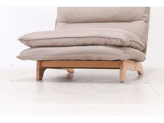 不二貿易 ダブルクッション座椅子 フィット2 1P BE 19206 通販