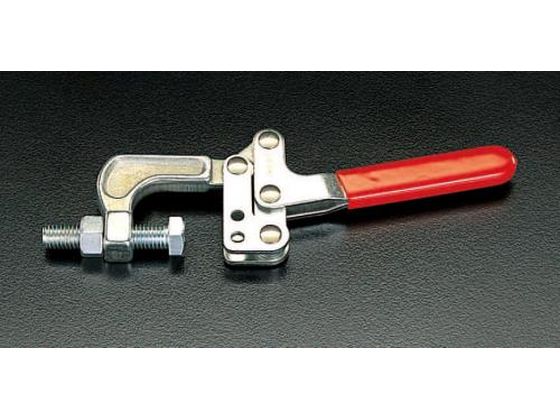 ●Ｆ型・下方押え型●締付能力：３４０ｋｇ●ジョー部分開き角度：９０度●ハンドル開き角度：５０度●最大開口幅：３０ｍｍ●クランプ部：六角ボルト頭（１／２"−１２ＴＨＤ）●材質：スチール、亜鉛メ