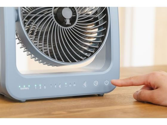 トップランド コードレスミストFAN ブルーグレー SF-DFM10 BG 楽天市場】コードレス ミストFAN アウトドアファン SF-DFM10