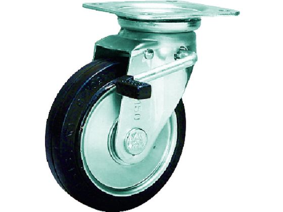 ●型番：WJB-100●許容荷重（daN）：127 ●許容荷重（kgf）：130 ●車輪径D（mm）：100 ●車輪幅（mm）：35 ●取付高H（mm）：144 ●取付座A（mm）：95 ●取付座B（