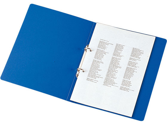 リヒトラブ リングファイル A4タテ 2穴 背幅36mm 藍 F1207アイ