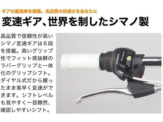 21Technology クロスバイク CL266 ホワイト cl266-white 通販