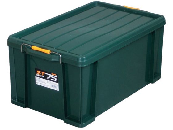 ●型番：ST-75DGL●色：ダークグリーン ●外形寸法（mm）間口：425 ●外形寸法（mm）奥行：716 ●外形寸法（mm）高さ：323 ●有効内寸（mm）間口：354 ●有効内寸（mm）奥行：6
