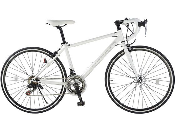 21テクノロジーTECHNOLOGY 700C 2X7S 430mm ロード 白 21Technology ロードバイク 700C ホワイト 700c-white 通販