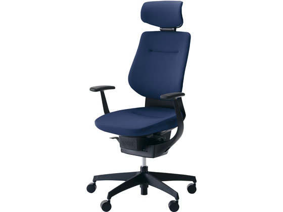 ●品番：CR-G3205E6G4T7-WN●クッションタイプ●ヘッドレスト付●肘タイプ：Ｔ型肘●脚タイプ：樹脂脚●外寸法：幅６８５×奥行６００〜７１０×高さ１１６０〜１２５０ｍｍ●座面寸法：幅４８０×