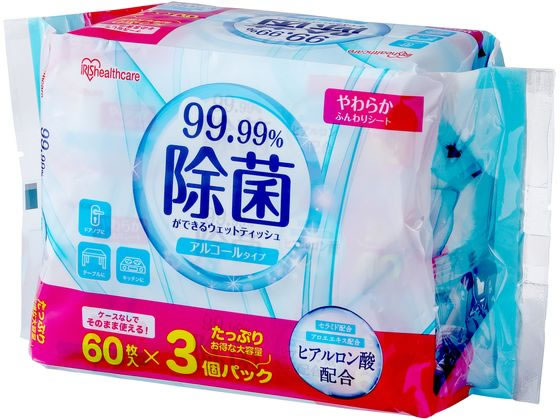 アイリスオーヤマ 除菌ができるウェットティッシュ アルコールタイプ
