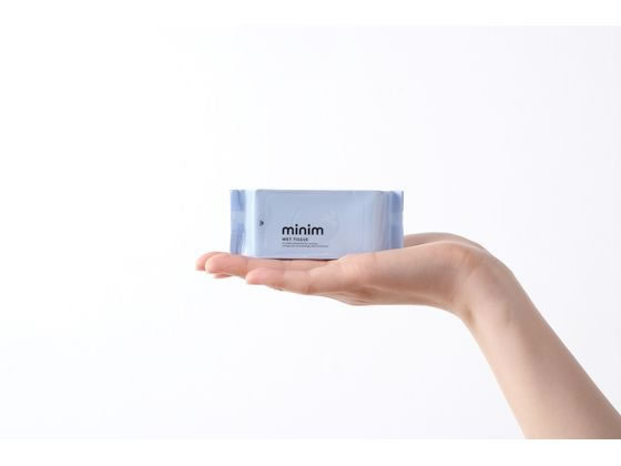 アイリスオーヤマ ミニウェットティッシュ minim 8枚入×6個 PWT-6PN