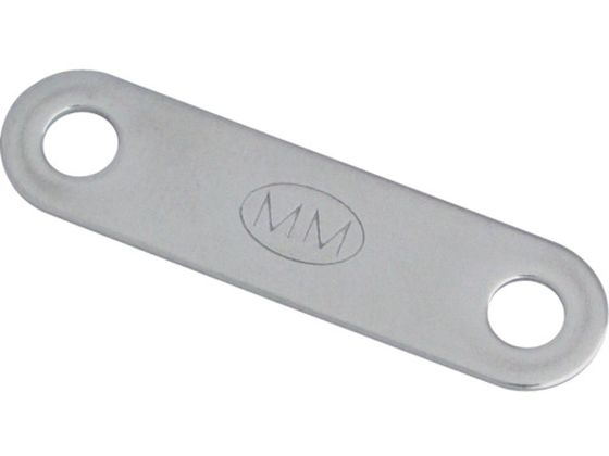 ●型番：B-2323●入数：2個●L1（mm）：47 ●L2（mm）：35 ●W（mm）：12 ●d（mm）：5．4 ●t（mm）：1 ●適用Uボルト：TUB−5●ステンレス（SUS304） ●仕上げ