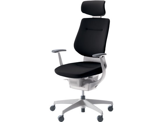 ●品番：CR-GW3205E1G4B6-VN●クッションタイプ●ヘッドレスト付●肘タイプ：Ｔ型肘●脚タイプ：樹脂脚●外寸法：幅６８５×奥行６００〜７１０×高さ１１６０〜１２５０ｍｍ●座面寸法：幅４８０