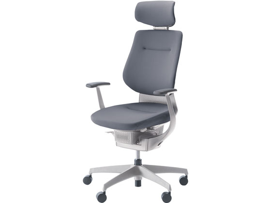 ●品番：CR-GW3205E1G4E3-VN●クッションタイプ●ヘッドレスト付●肘タイプ：Ｔ型肘●脚タイプ：樹脂脚●外寸法：幅６８５×奥行６００〜７１０×高さ１１６０〜１２５０ｍｍ●座面寸法：幅４８０