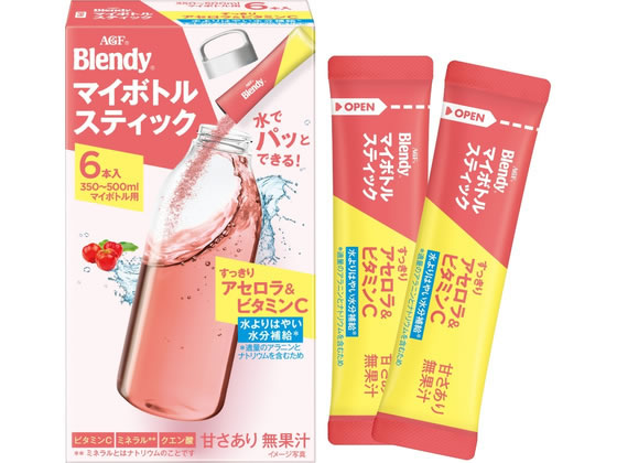 AGF ブレンディ マイボトルスティック すっきりアセロラ&ビタミンC 6本