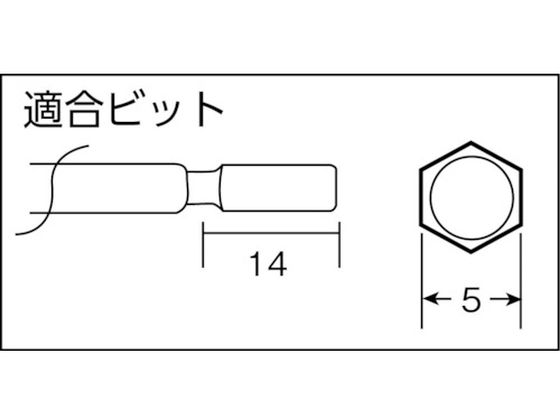 TRUSCO 電動ドライバー プッシュスタート式 標準スピード型 180 TED