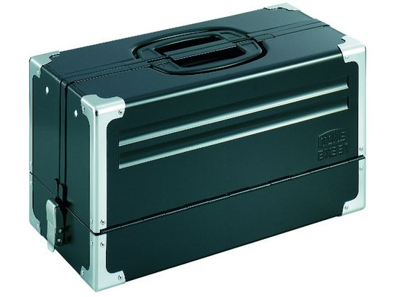 TONE ツールケース(メタル) V形3段式 マットブラック BX331BK 通販