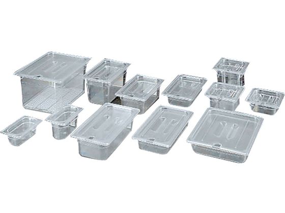 ●本体のみとなります。専用フタは別途ご購入ください。●サイズ：５２６×３２３×深さ１００ｍｍ●容量：１３Ｌ●材質：ポリカーボ樹脂製●耐熱９０℃●耐冷−１℃●目盛付●品番：ＰＣ−１／１−１００●対応フタ