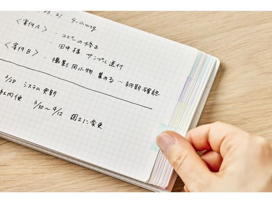 マルマン ウトカ リングノート 4mm方眼罫 ポケットサイズ 90枚 レッド