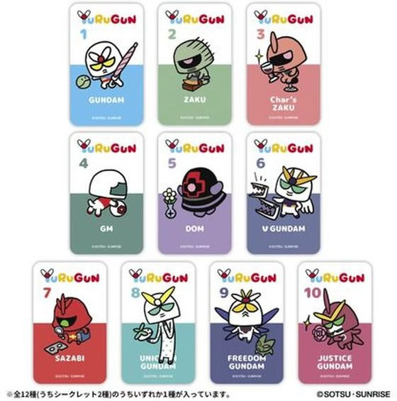 バンダイ YURUGUN wave1 1BOX10個入 通販【フォレストウェイ】