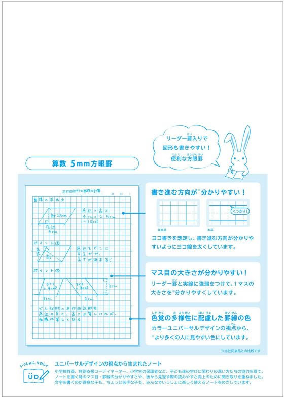 キョクトウ カレッジみんなの学習 算数 5mm方眼R 30枚 LPU20 通販