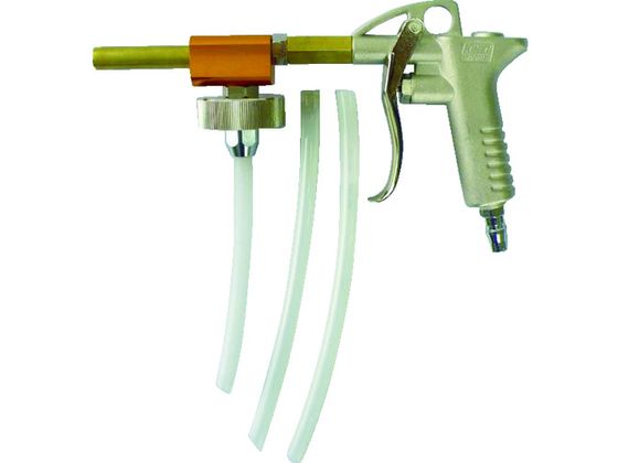 ●型番：K-DSG-40A●ノズル径（mm）：9．5 ●所要圧縮機（kW）：1．5 ●空気使用量（L／min）：170 ●カートリッジ缶タイプ：40A用 ●カップ取付口：特殊 ●所要圧縮機（kW）1．
