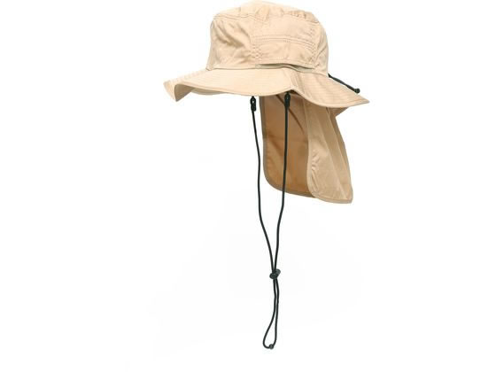 BRONER ベージュ サファリハット GARMENT DYED SAFARI HAT | the Apartment