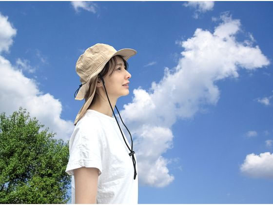 ヒラカワ 首まで日よけサファリハット ベージュ 通販【フォレストウェイ】