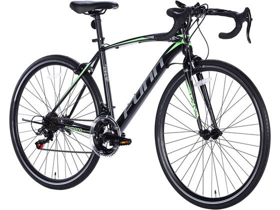 ●ロードバイク シマノ14段変速搭載 700×28c●本体サイズ：長さ約1700mm×幅約450mm×高さ860mm〜970mm●サドル高さ：約860mm〜970mm●ハンドル高さ：約840mm〜87