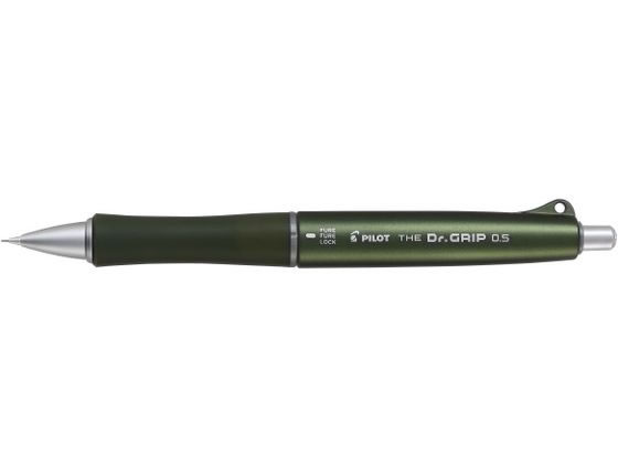 パイロット THE Dr.GRIP シャープペン オリーブ HTDG-90R-OL 通販