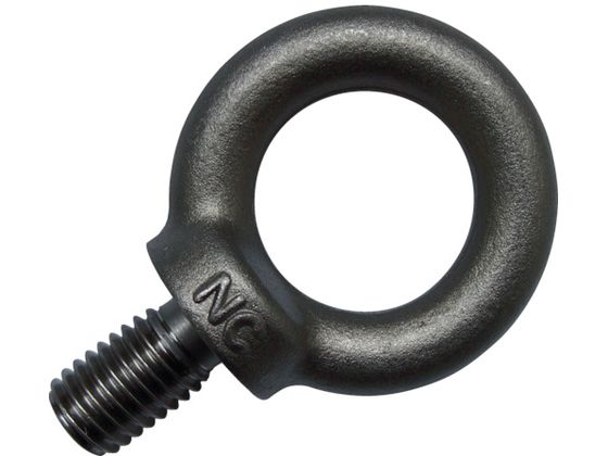 ●型番：EB1000016●ねじ径：M16 ●使用荷重（kN）：4．41 ●B（mm）：27 ●D（mm）：12．5 ●H（mm）：60 ●L（mm）：35●鍛造品 ●国産●スチール（生地）