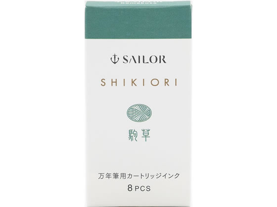 ●カラー：駒草●本体サイズ：Φ６．５×４９．５ｍｍ●本体重量：１．５ｇ●インク：水性染料●入数：８本入●パッケージ：紙箱（サイズ３０×１２×６２ｍｍ）●セーラー製の万年筆以外には使用しないでください。