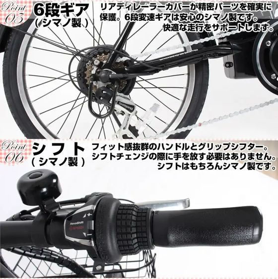 21Technology 電動アシスト自転車 DASK206 ホワイト 通販【フォレスト