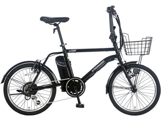 ●電動自転車・20インチ・小径車・ミニベロ・シマノ6段変速搭載●本体サイズ：長さ：約1520×幅約540×高さ980mm●ハンドル高さ：約98cm●サドル高さ：約780〜900mm●タイヤサイズ：20